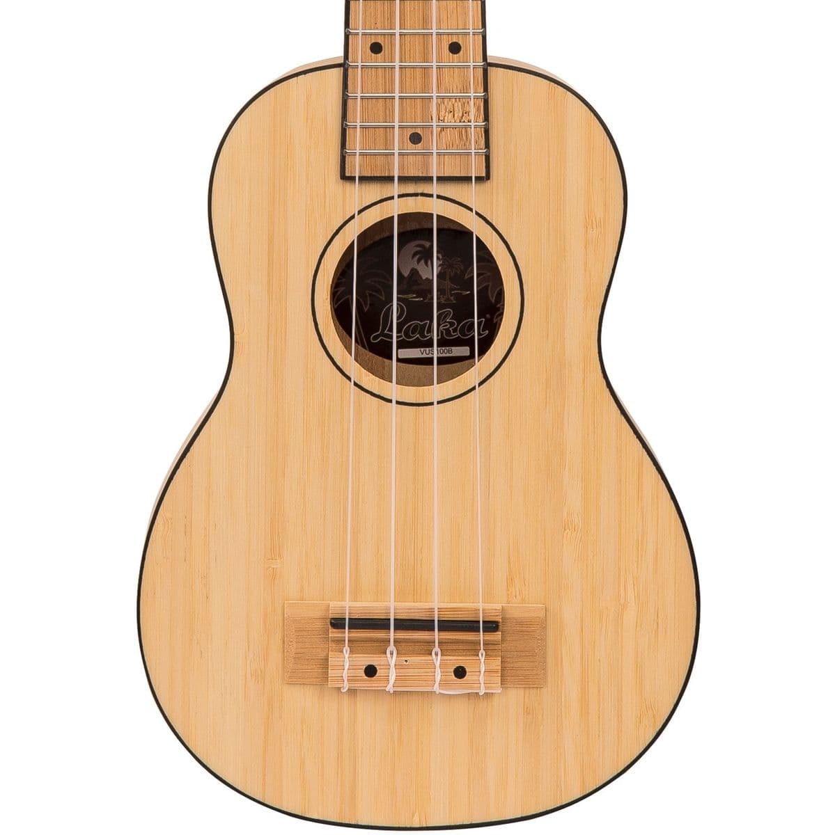 Bamboo Series Ukulele & Bag - Soprano — Laka