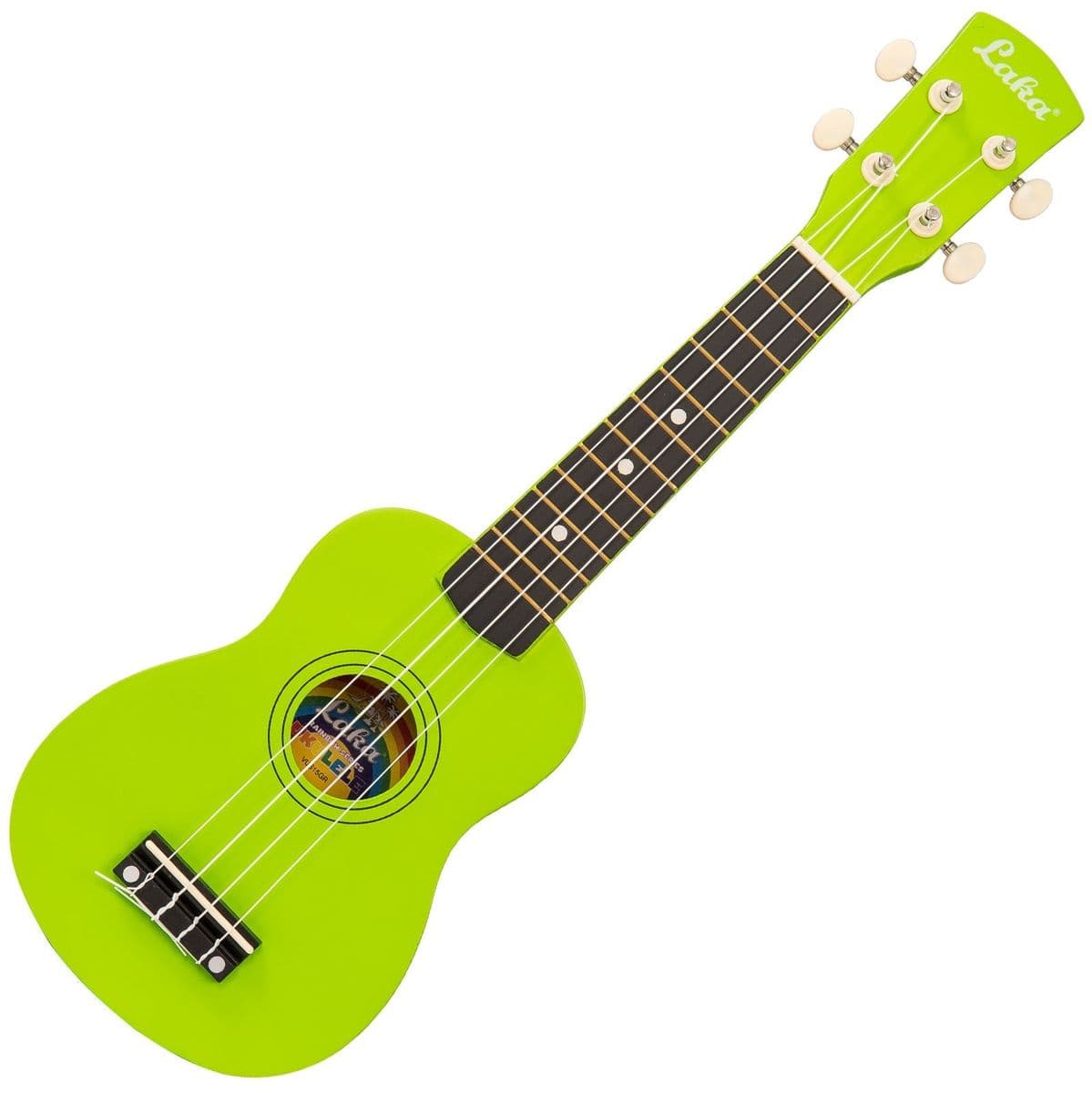 Rainbow Series Ukulele & Bag - Green — Laka