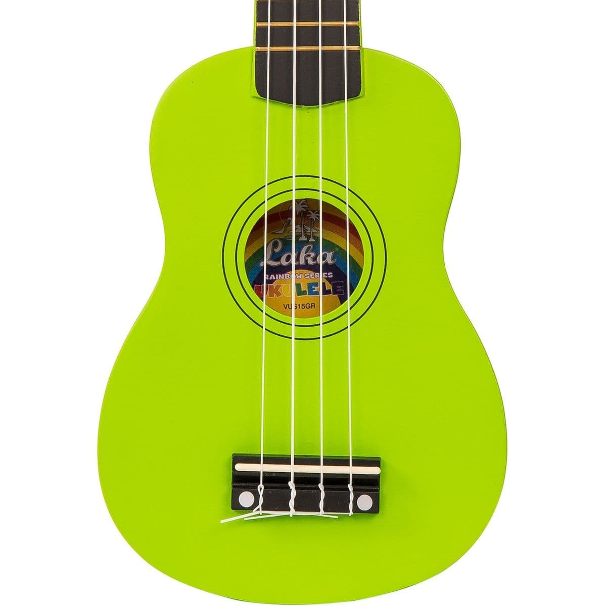 Rainbow Series Ukulele & Bag - Green — Laka