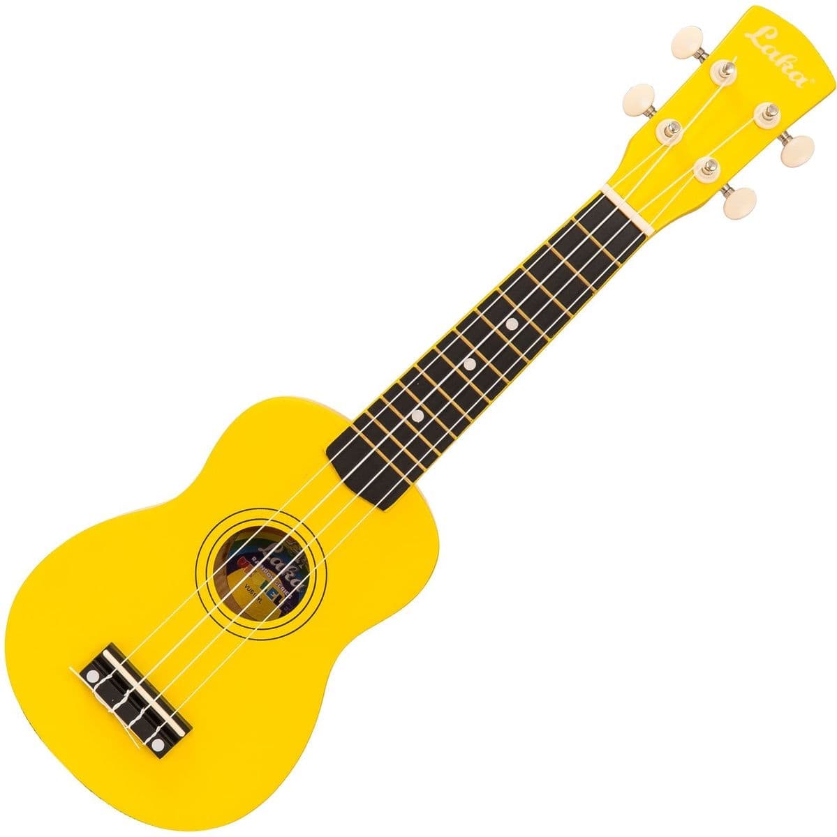 Rainbow Series Ukulele & Bag - Yellow — Laka