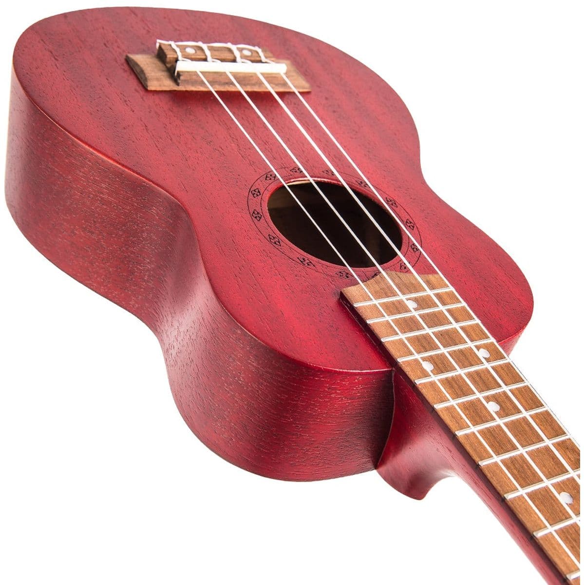 Sapele Series Soprano Ukulele & Bag - Rustic Red — Laka