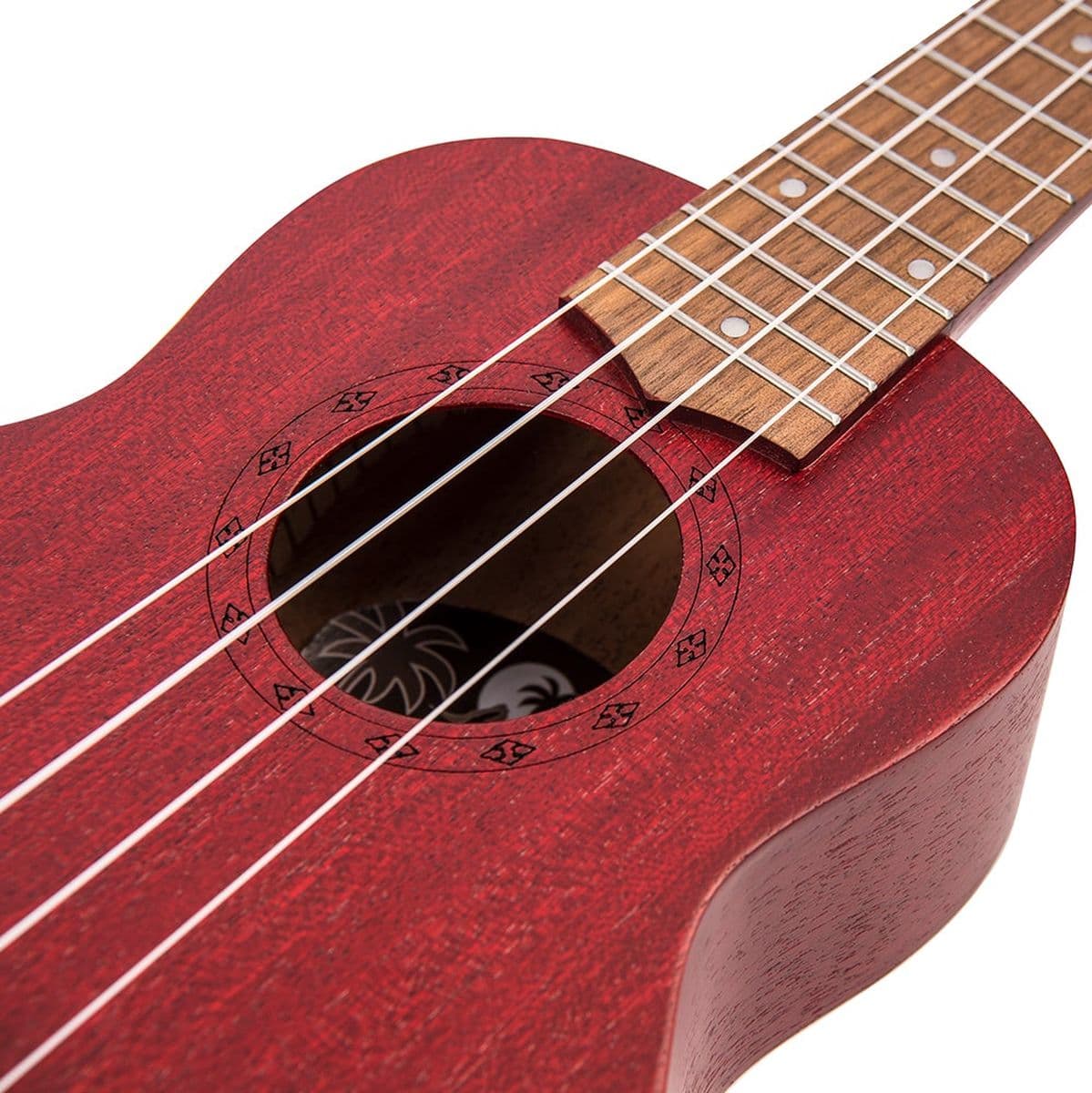 Sapele Series Soprano Ukulele & Bag - Rustic Red — Laka