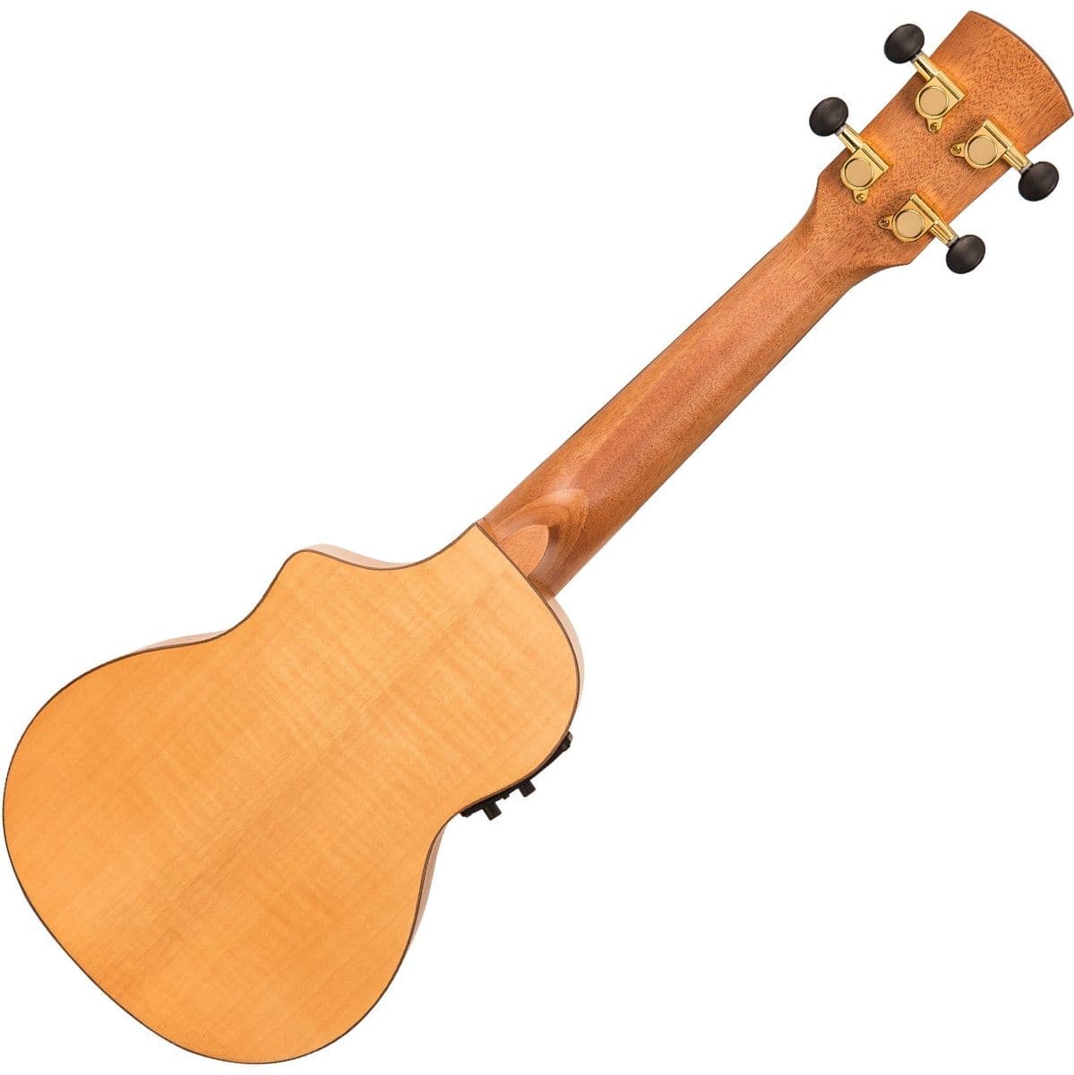 Maple Series Electro Ukulele & Bag - Soprano — Laka