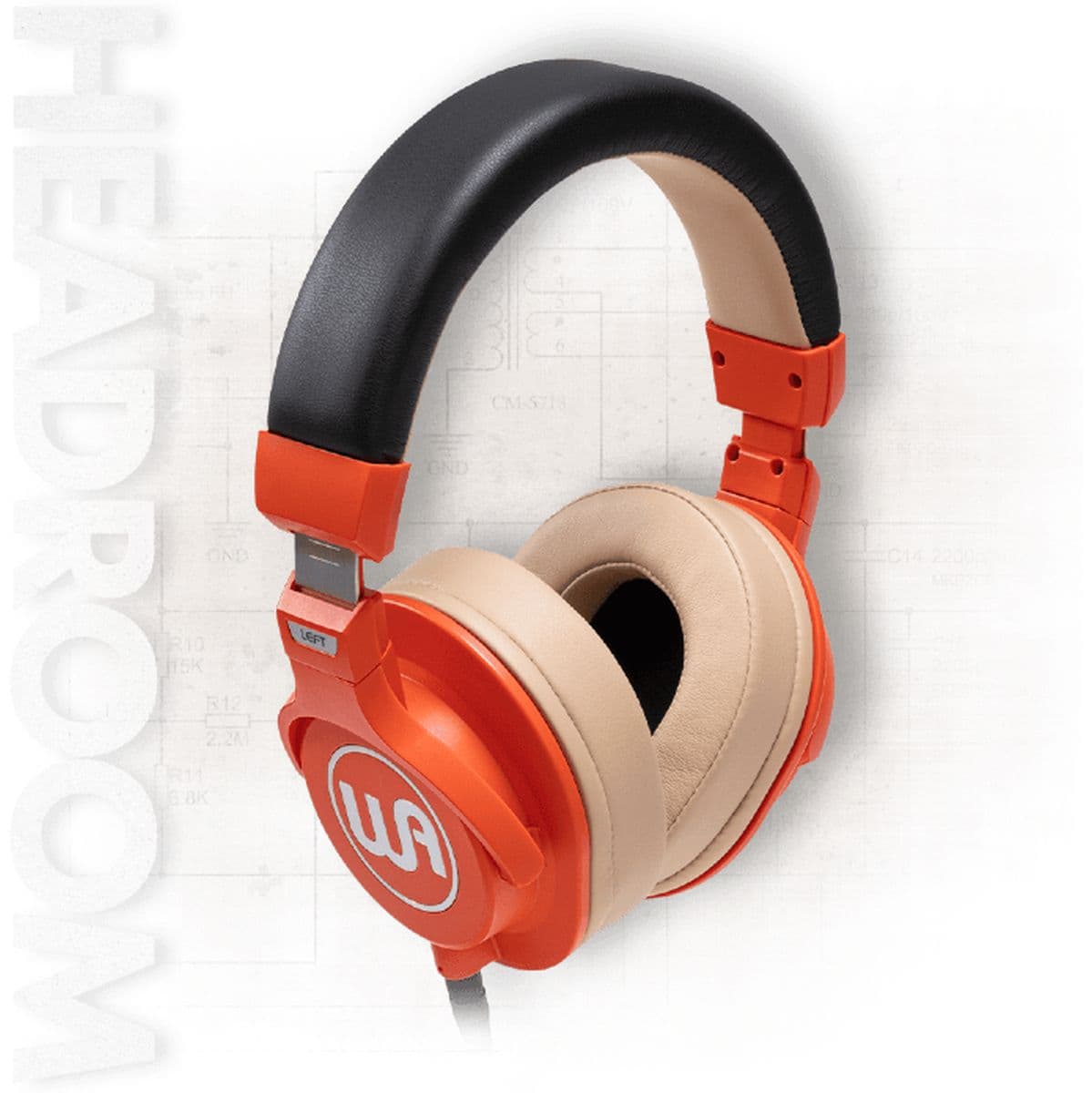 Wahro Orange Headroom Closed-Back Headphone — Warm Audio