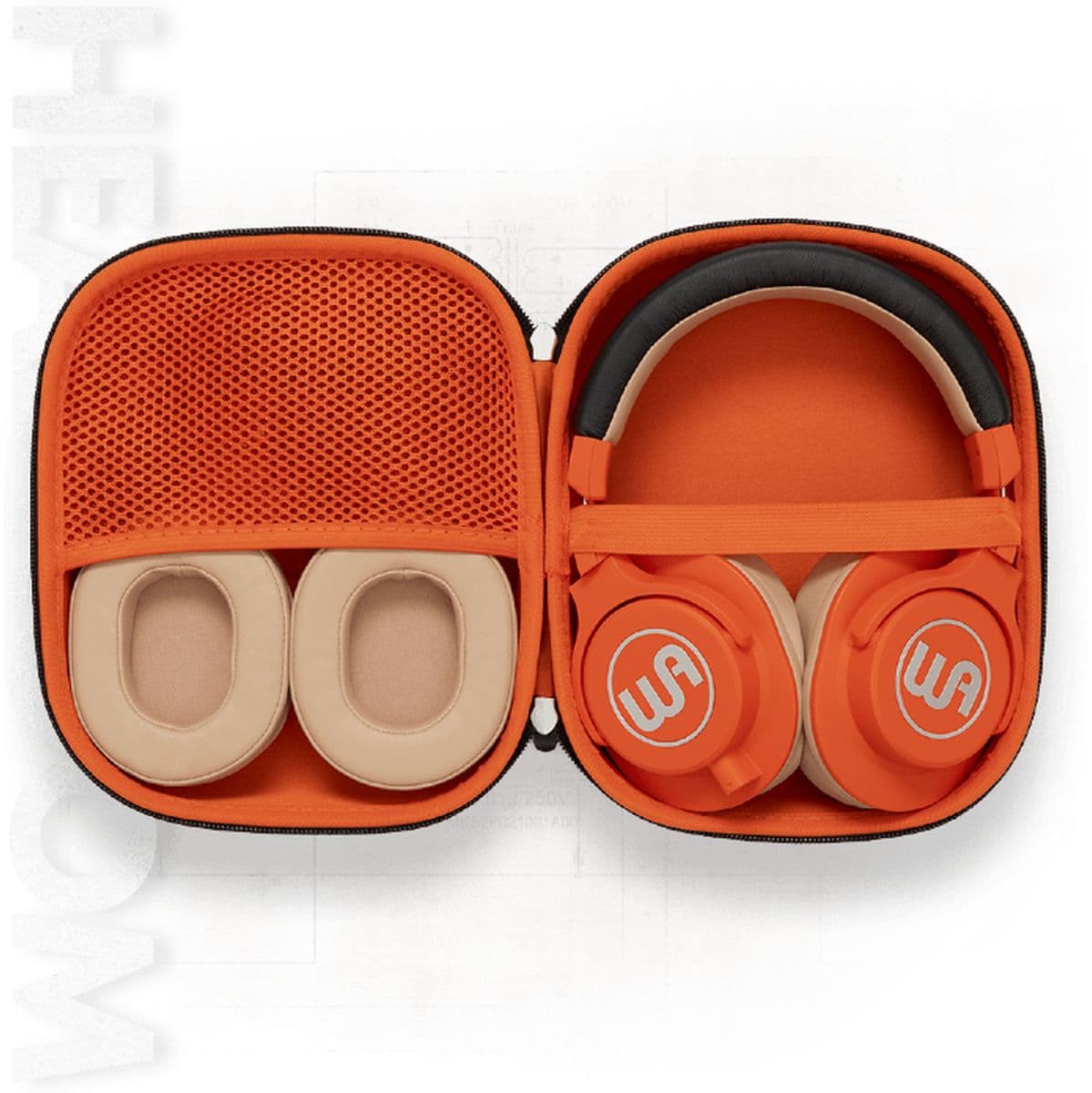 Wahro Orange Headroom Closed-Back Headphone — Warm Audio