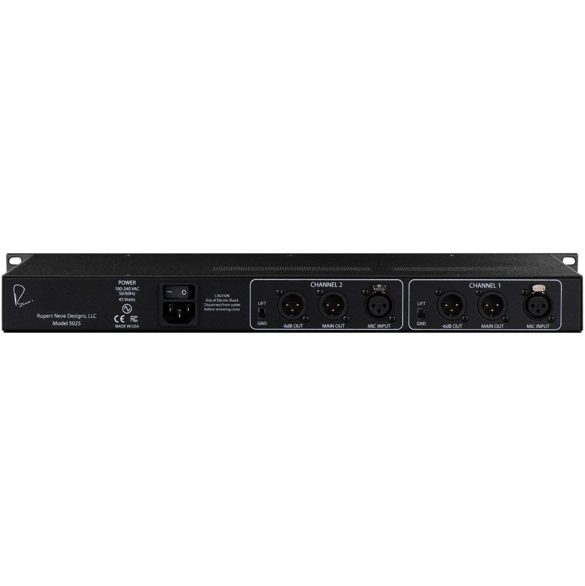 5025 Dual Shelford Mic Pre — Rupert Neve Designs