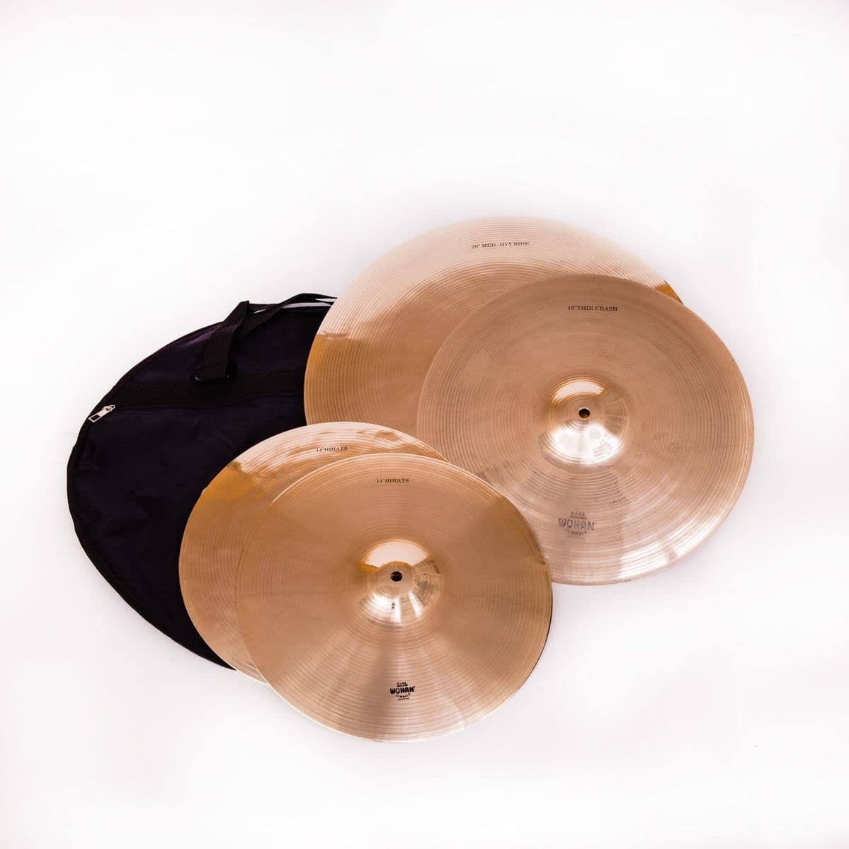 Western Series Pack Cymbal 14 HH 16 C 20 R W/Bag — WUHAN
