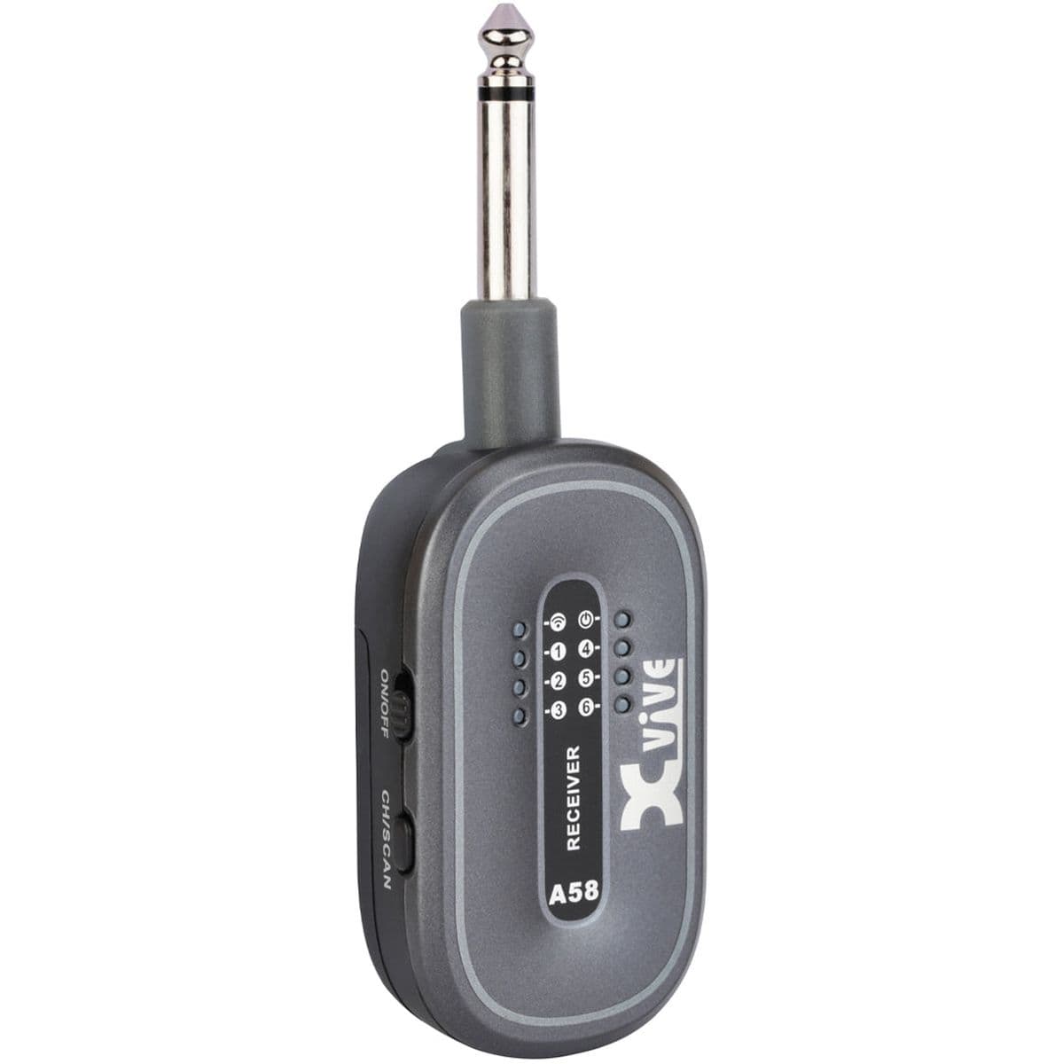 P58 - 5.8GHz Digital Guitar Pedal Wireless System - Receiver Only — Xvive