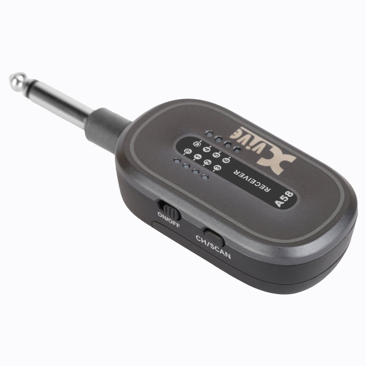 P58 - 5.8GHz Digital Guitar Pedal Wireless System - Receiver Only — Xvive