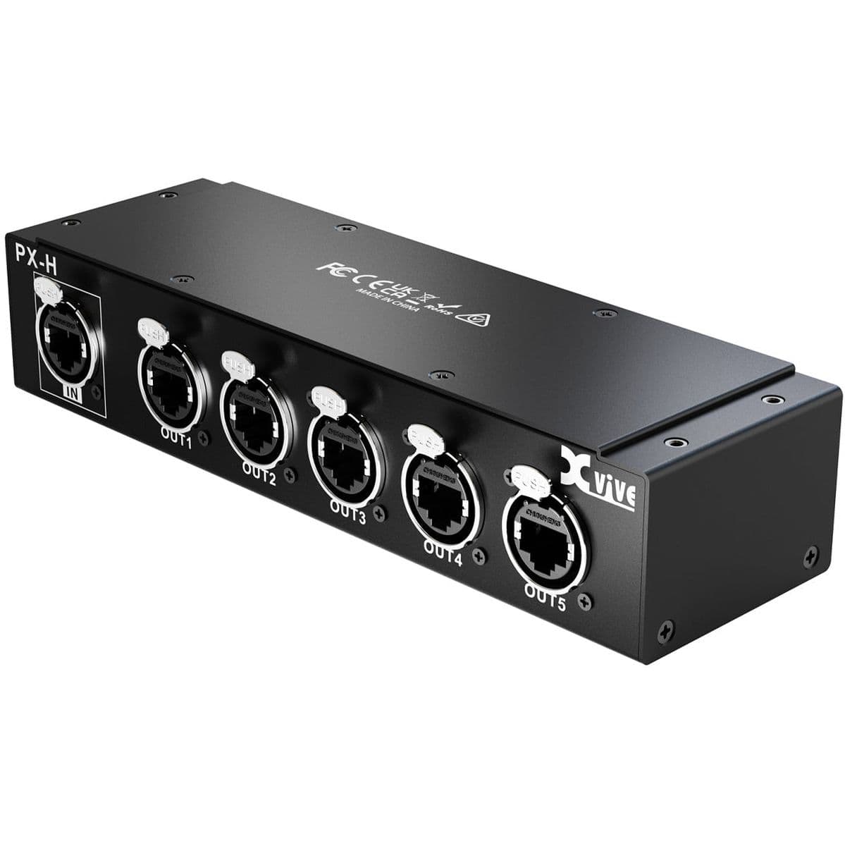 Breakout Box For 5 PX-A Connections — Xvive