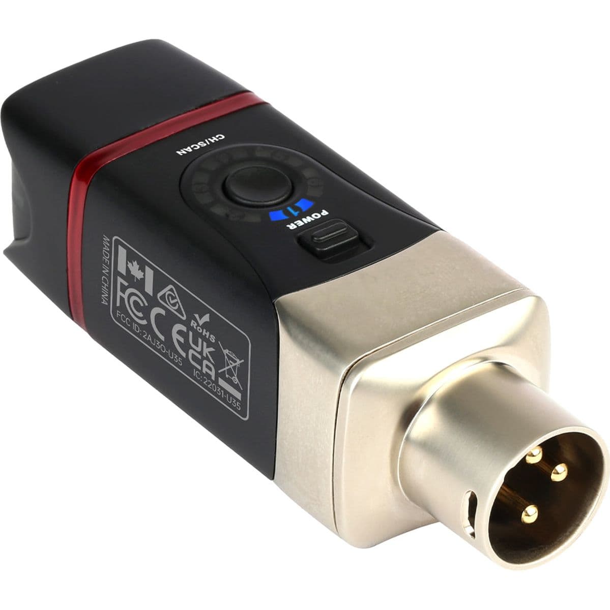 U35R - 5.8 GHz Microphone Wireless System - Receiver Only — Xvive