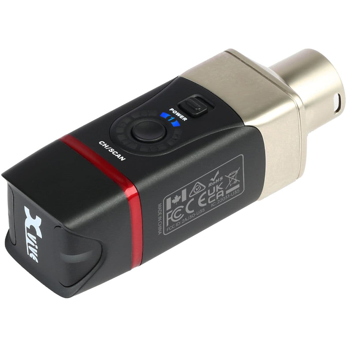U35R - 5.8 GHz Microphone Wireless System - Receiver Only — Xvive