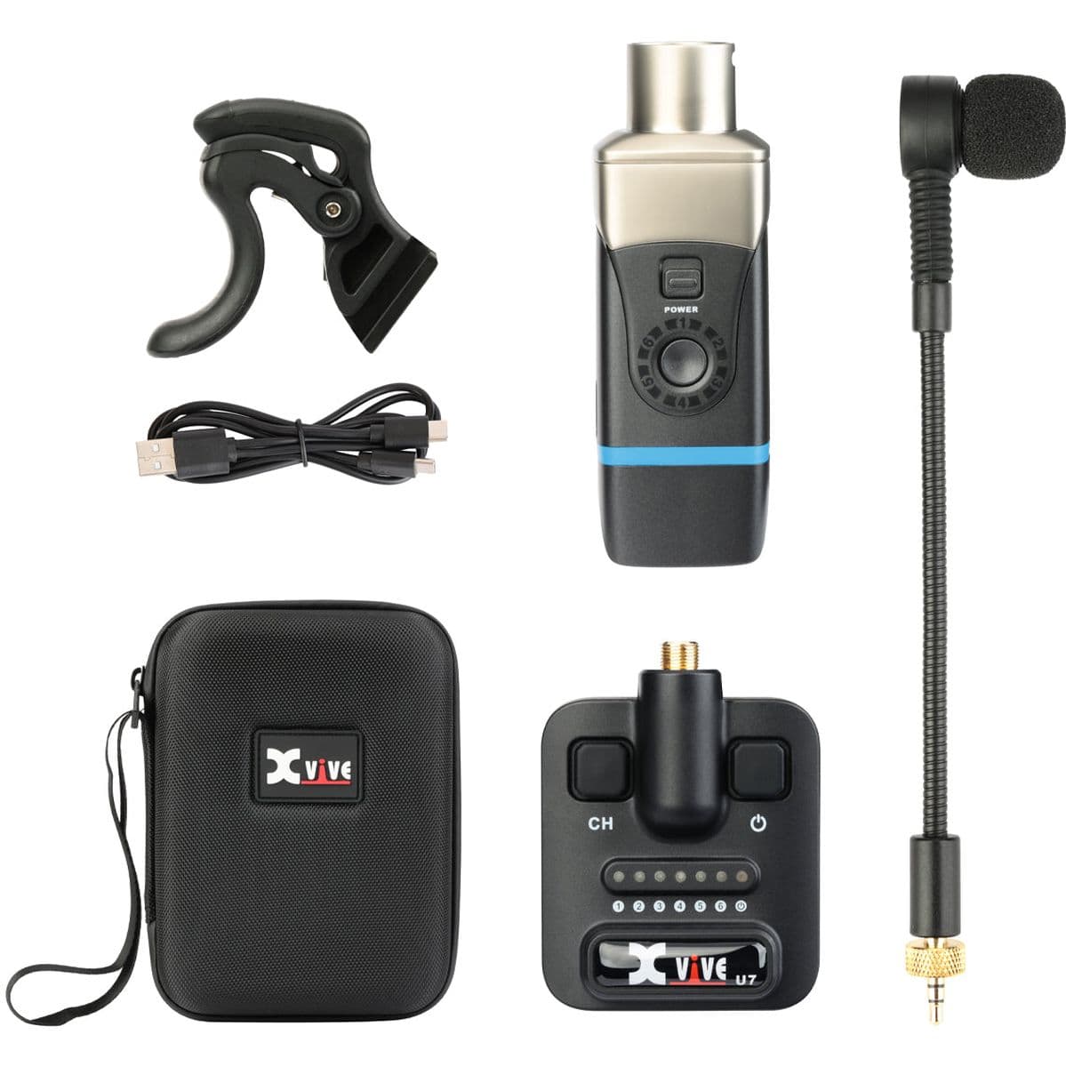 Saxophone And Trumpet Wireless System & Travel Case — Xvive