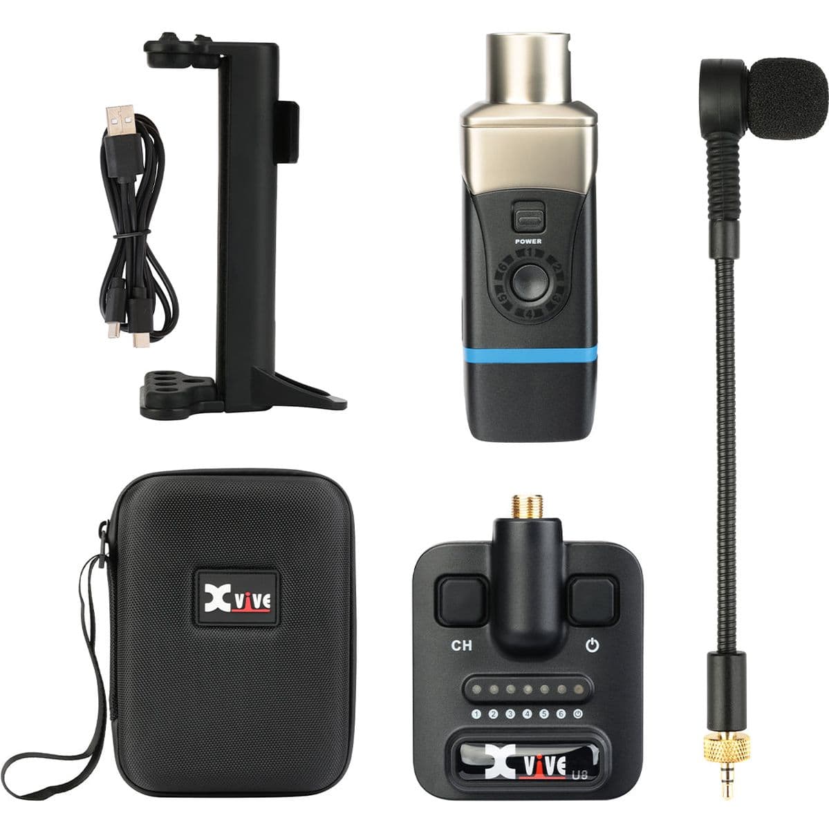 Acoustic Guitar Wireless System & Travel Case — Xvive