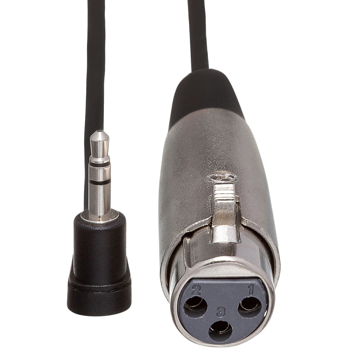 XVS-101F Camc.mic.cable XLR3F To R-Angle 3.5mm TRS 1FT — Hosa