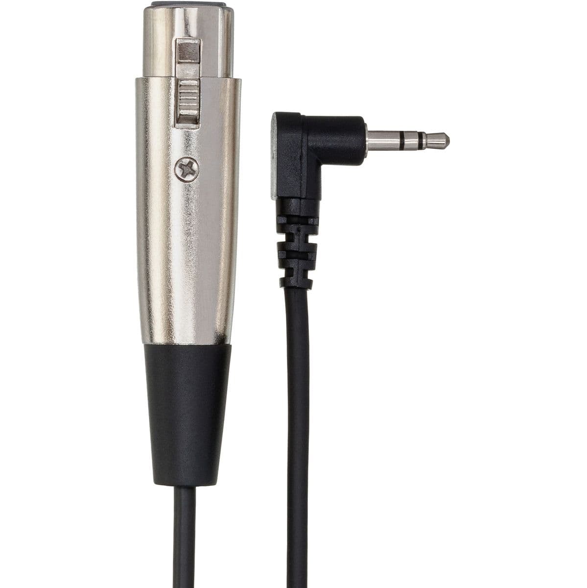 XVS-101F Camc.mic.cable XLR3F To R-Angle 3.5mm TRS 1FT — Hosa