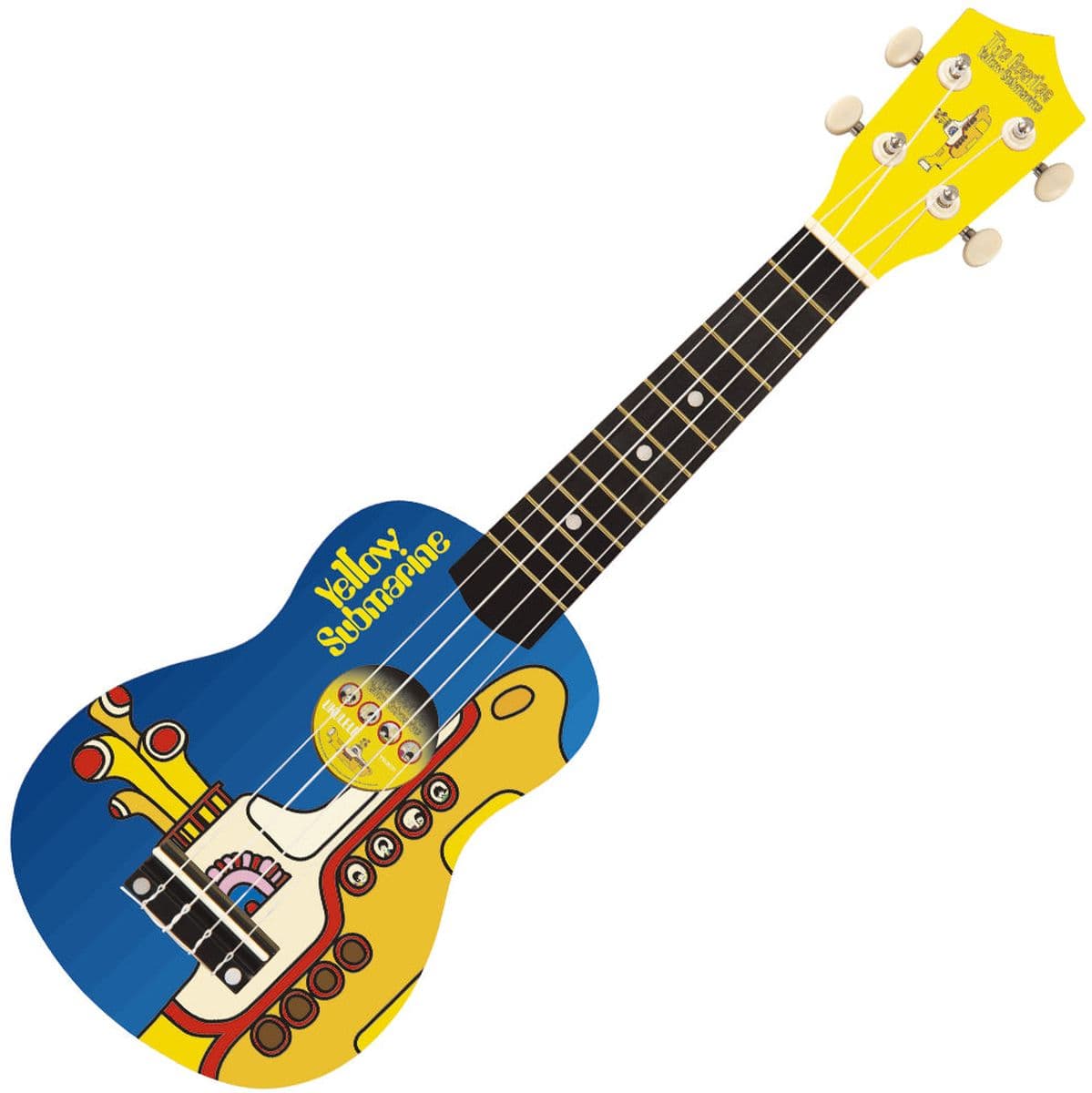 Yellow Submarine Ukulele - Blue — The Beatles