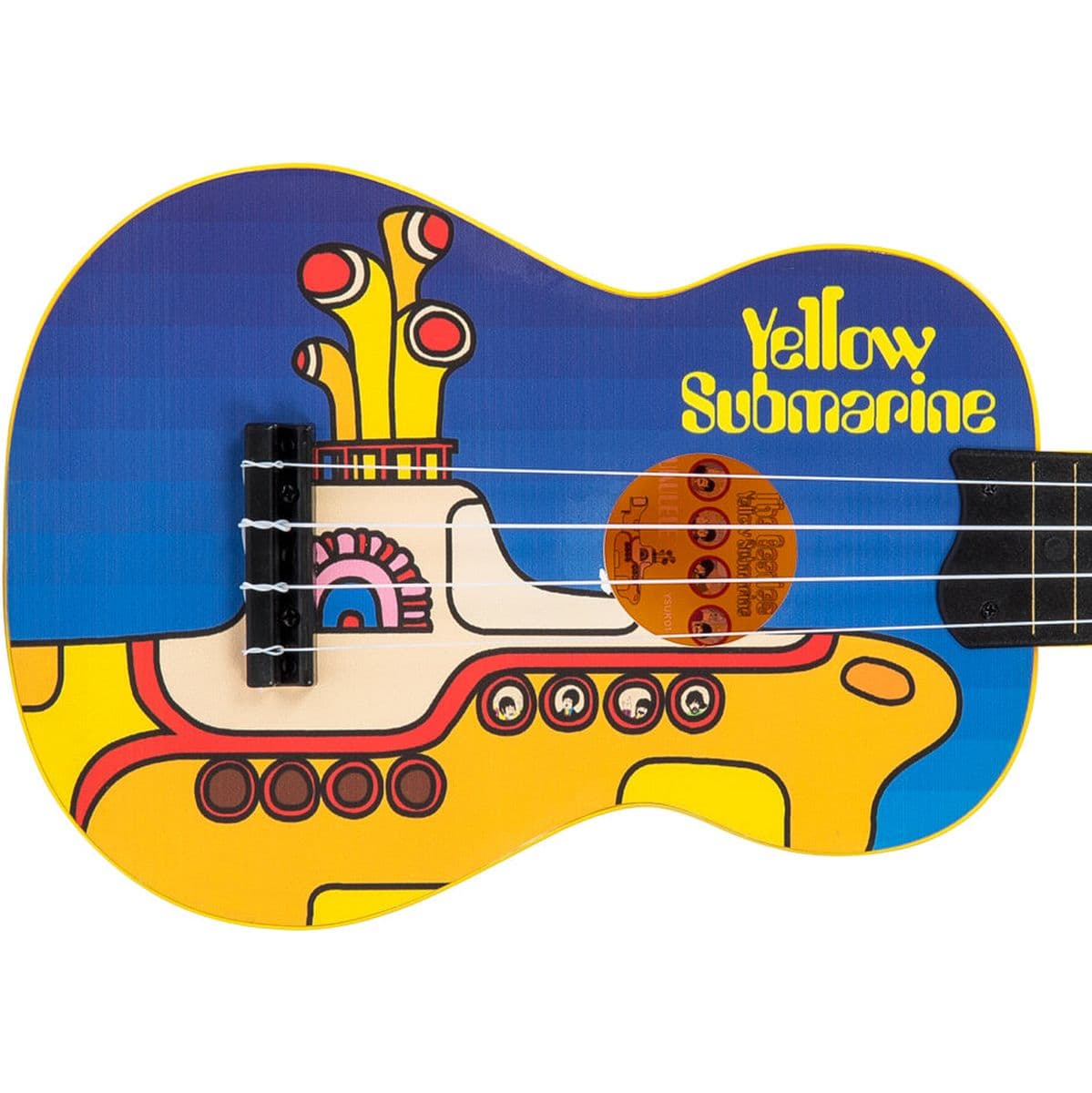 Yellow Submarine Ukulele - Blue — The Beatles