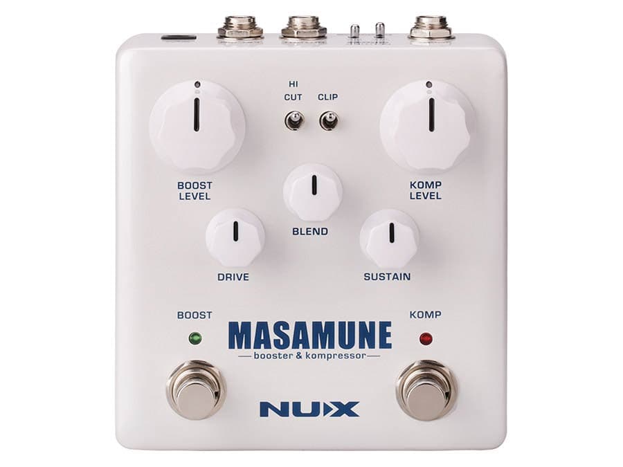 NBK-5 Verdugo Series analoge compressor en boost pedaal — NUX