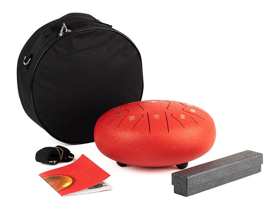 HTD1011/RD stalen tongdrum 10" rood — Hayman
