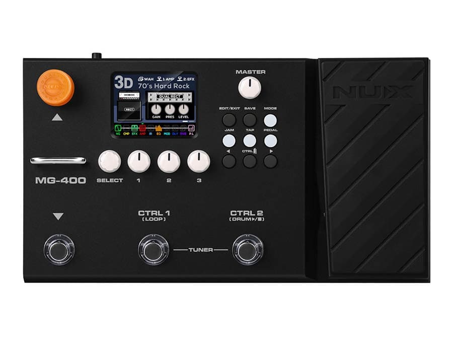 MG-400 Multi-Effects digitaal multi-effectpedaal — NUX