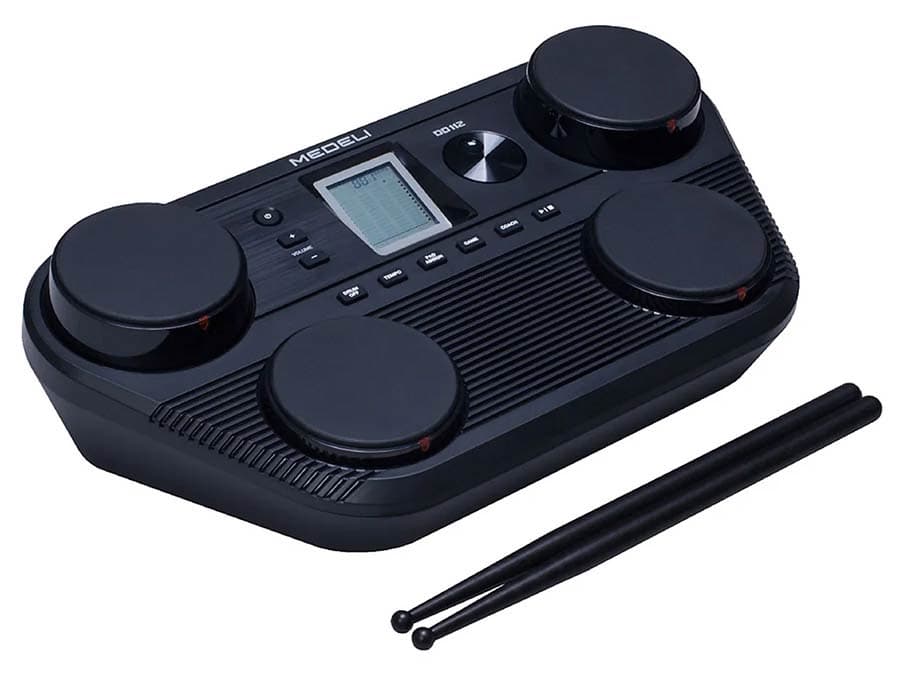 DD112/BK draagbare elektronische drumcomputer — Medeli