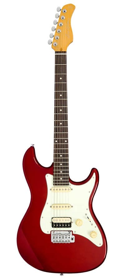 S3N HSS/CAR S Series Larry Carlton elektrische gitaar S-style metallic rood — Sire