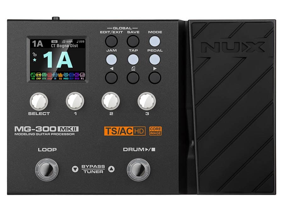 MG-300MK2 digitaal multi-effectpedaal — NUX