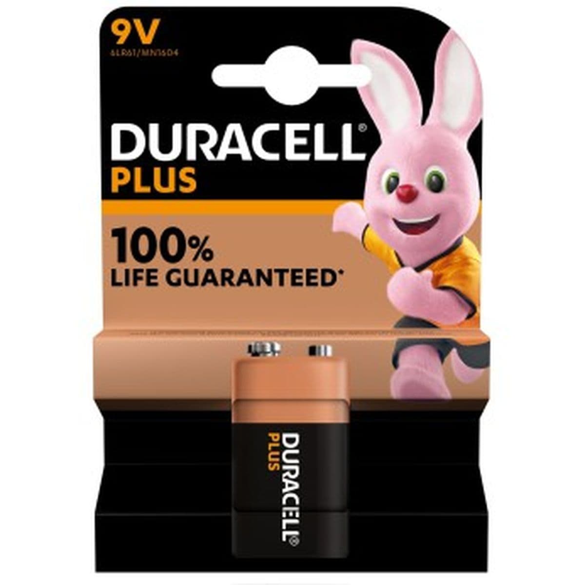 Alkaline Plus Battery 9 Volt — Duracell