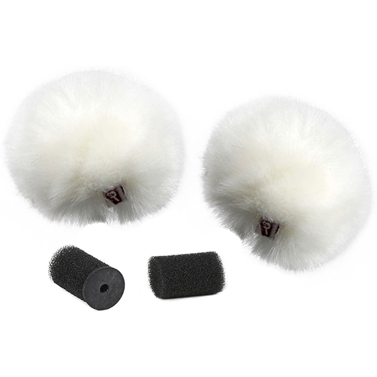 White Lavalier Windjammer - Pair — Rycote