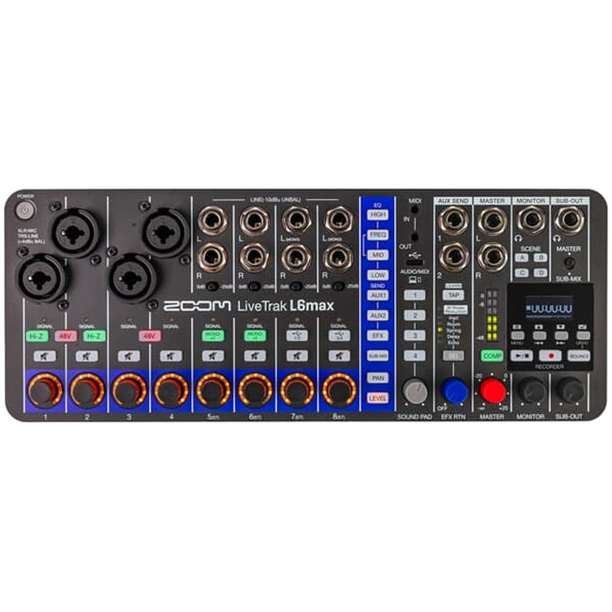 Livetrak L6MAX (EU) — Zoom