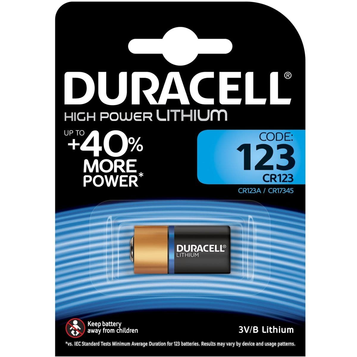 Battery 123 3V — Duracell