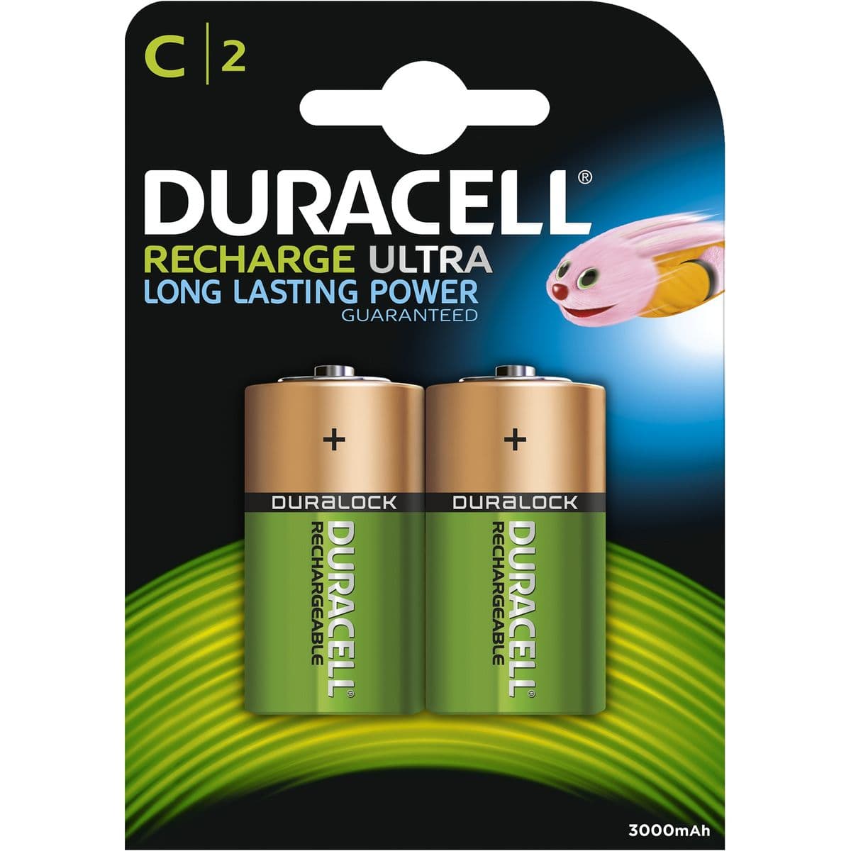 HR14 Rechargeable C 2200mAh 2-pack — Duracell