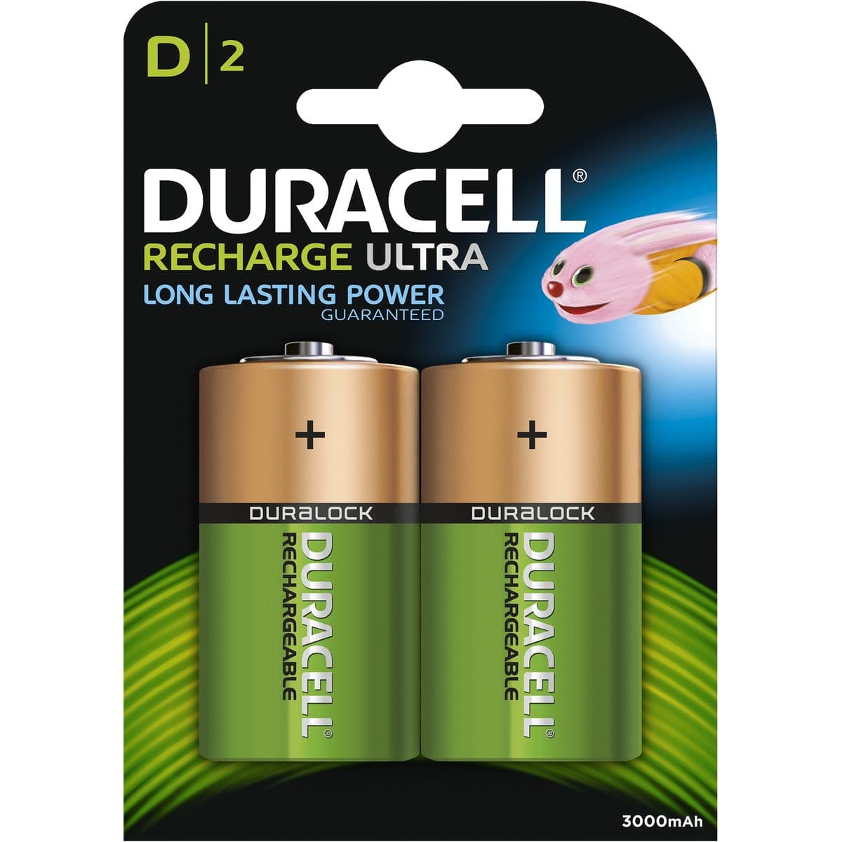 HR20 Rechargeable D 2200mAh 2-pack — Duracell