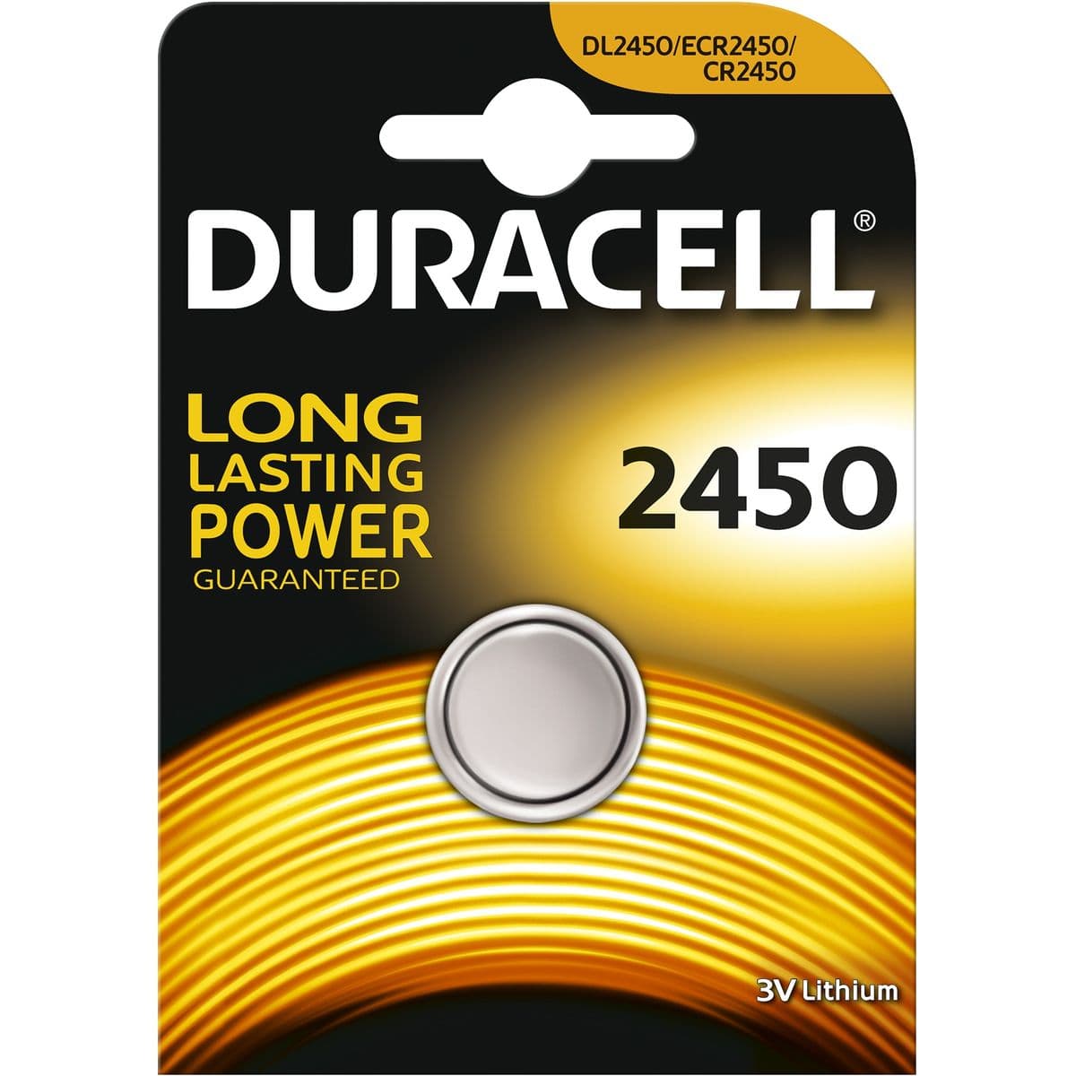 Battery Lithium 2450 VE=10 — Duracell
