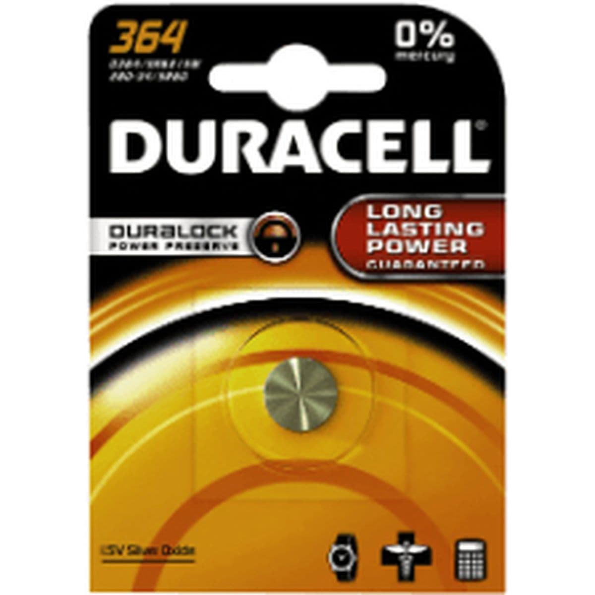 Duralock Knoopbatterij 364 SBL1 — Duracell