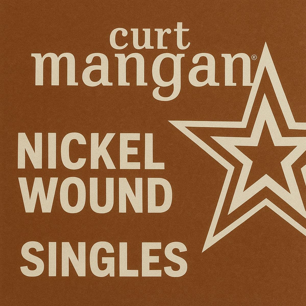 Guitar Nickel Wound Piece 16056 56 Nickel-Plated Steel Coated — Curt Mangan