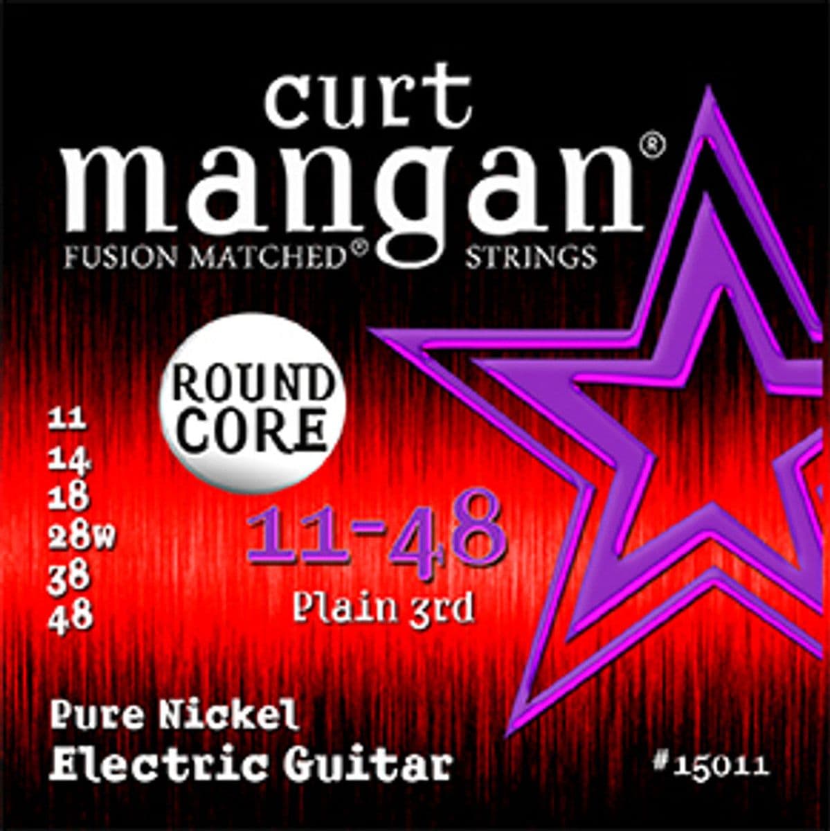 Guitar Pure Nickel 17011 11-48 Round Core — Curt Mangan