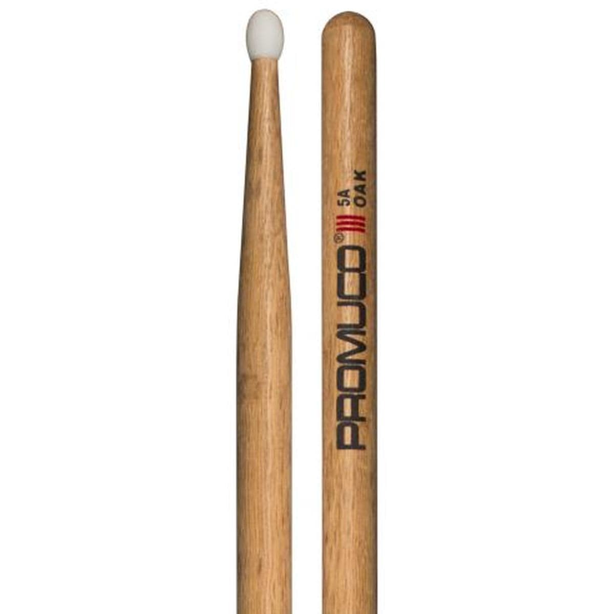 Oak Drum Sticks Nylon Tip 5A — Promuco