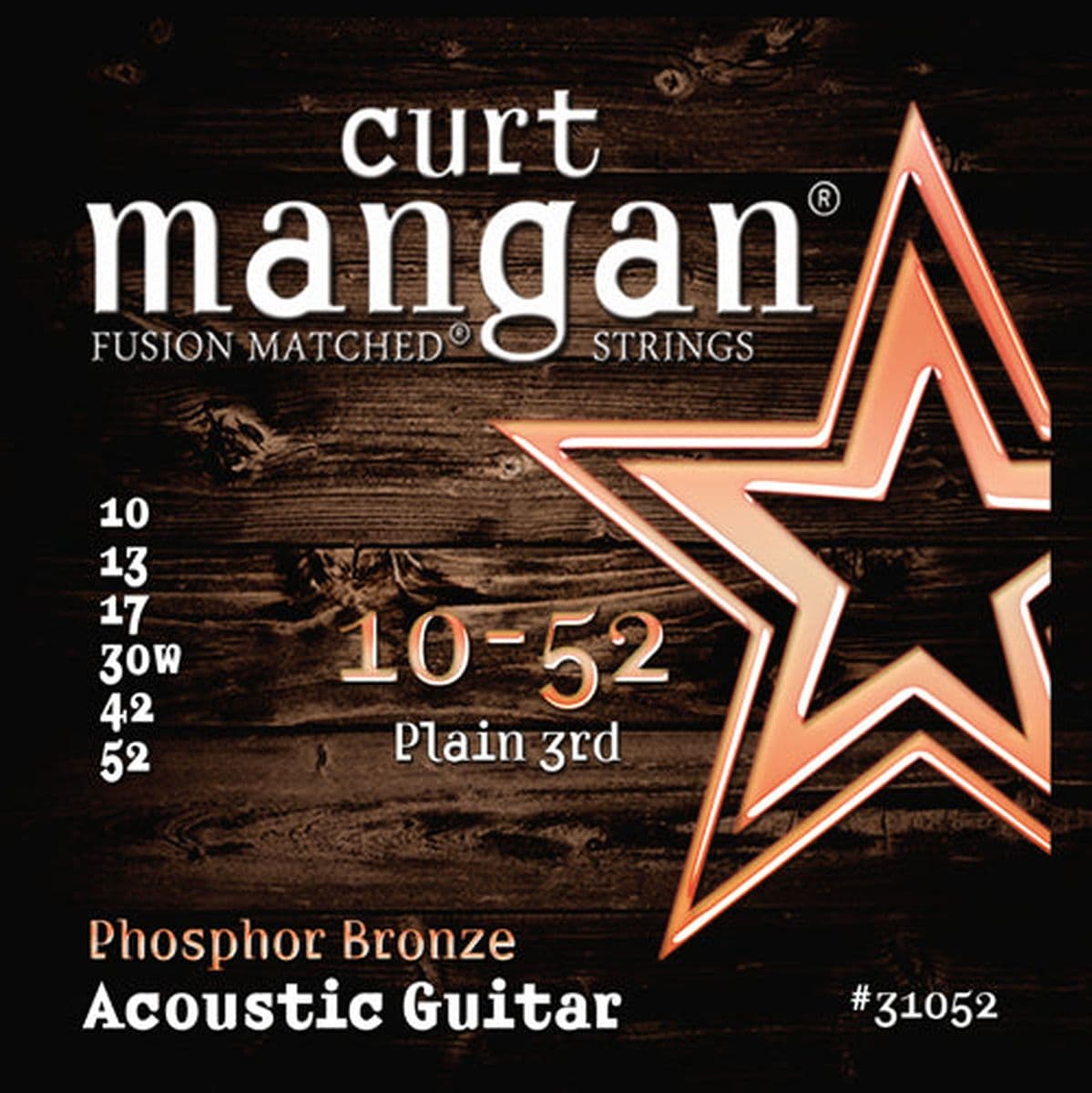 Guitar Phosphor Bronze Set 31052 10-52 — Curt Mangan