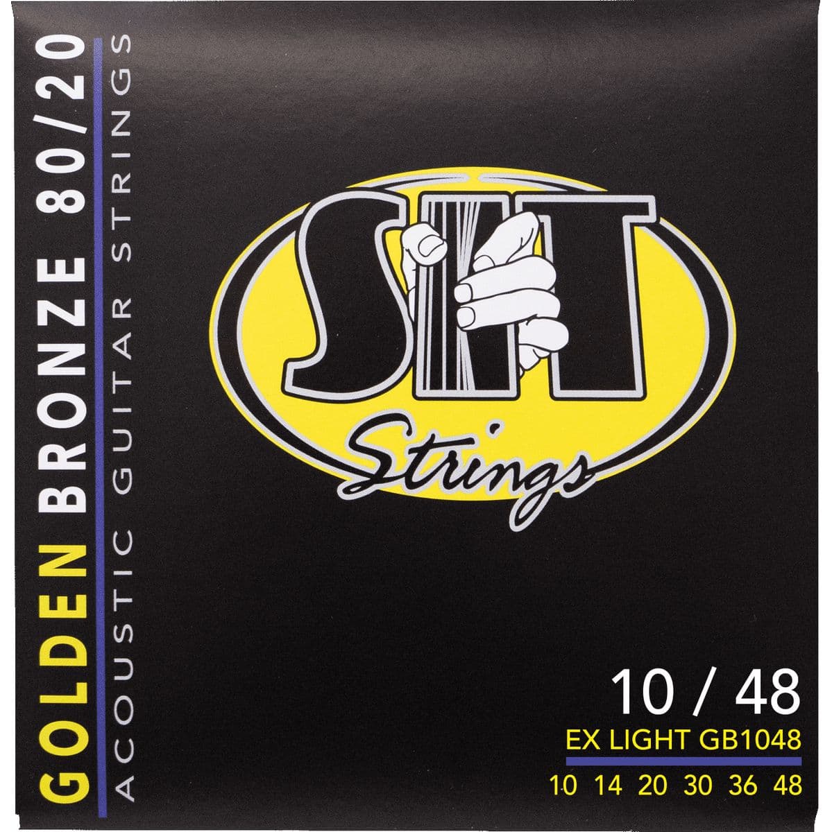 GB1048 GB1048 Extra Light Golden Bronze 80/20 Acoustic — S.I.T. Strings