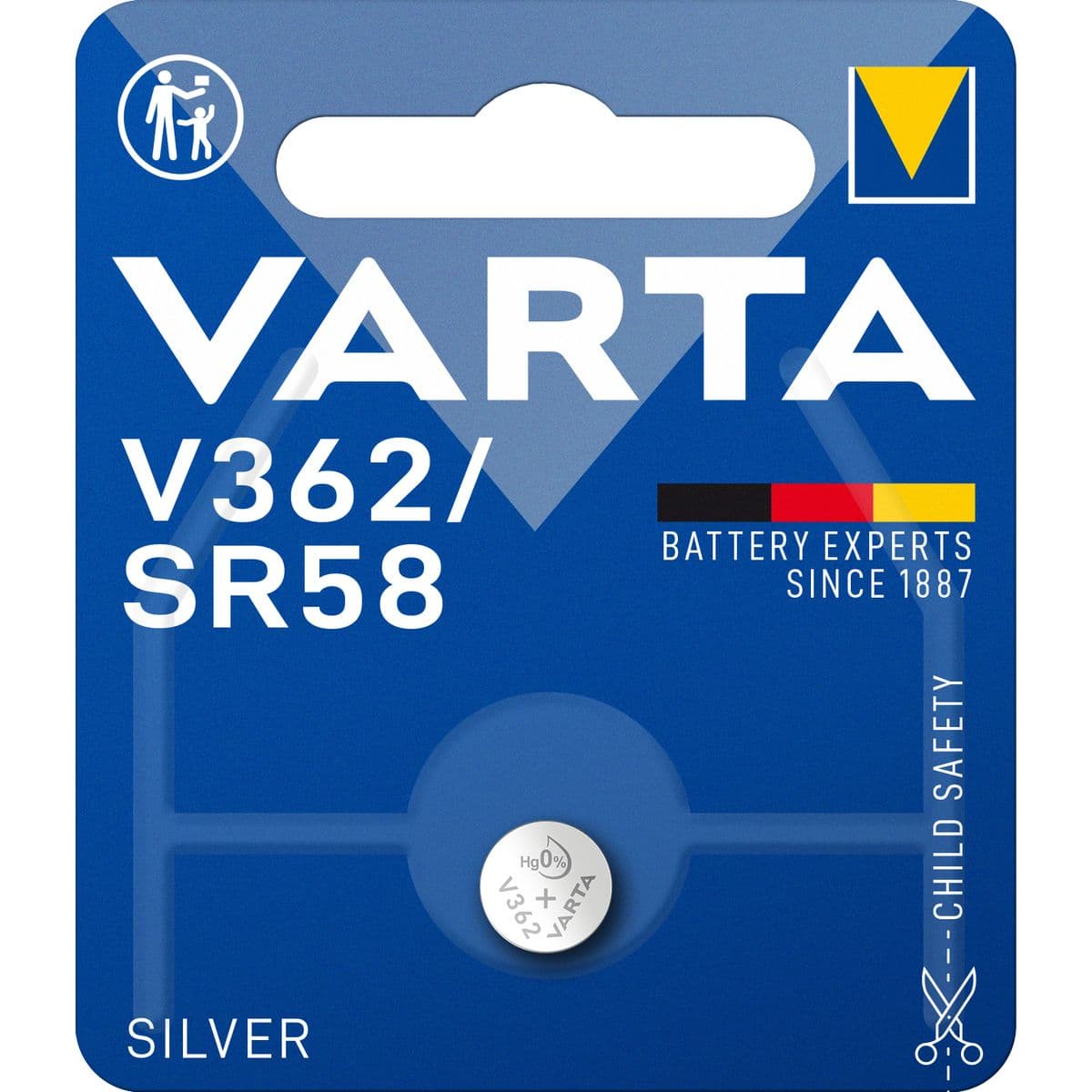 Wristwatch Battery V 362 — Varta