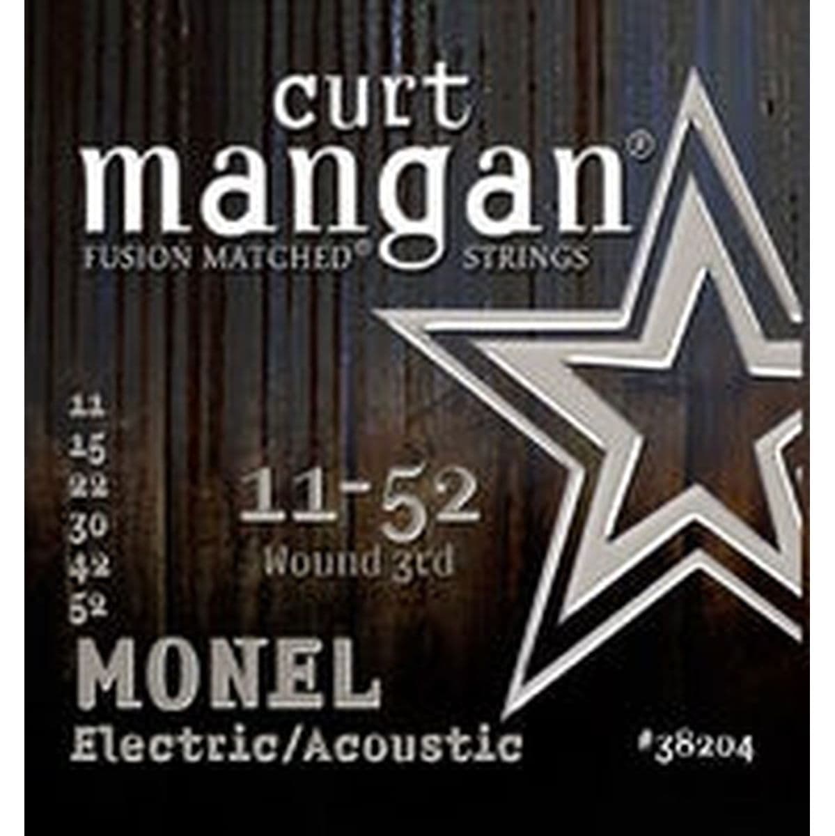 Guitar Monel (Electric/Acoustic) 38204 11-52 Hex — Curt Mangan