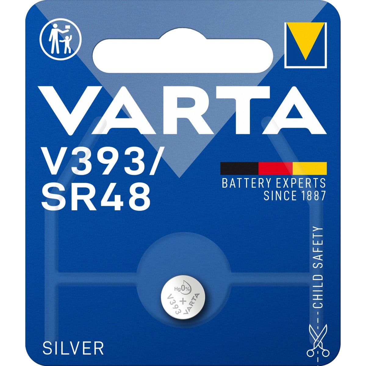 Wristwatch Battery V 393 — Varta