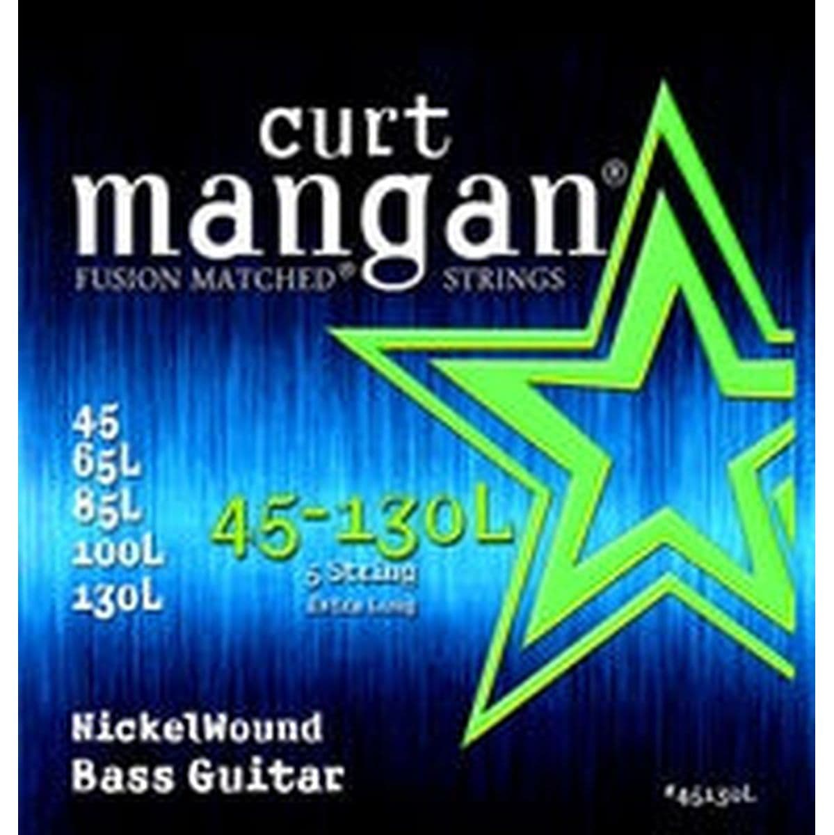 Nickel Wound Bass 45130l 45-130 Set Extra Long — Curt Mangan