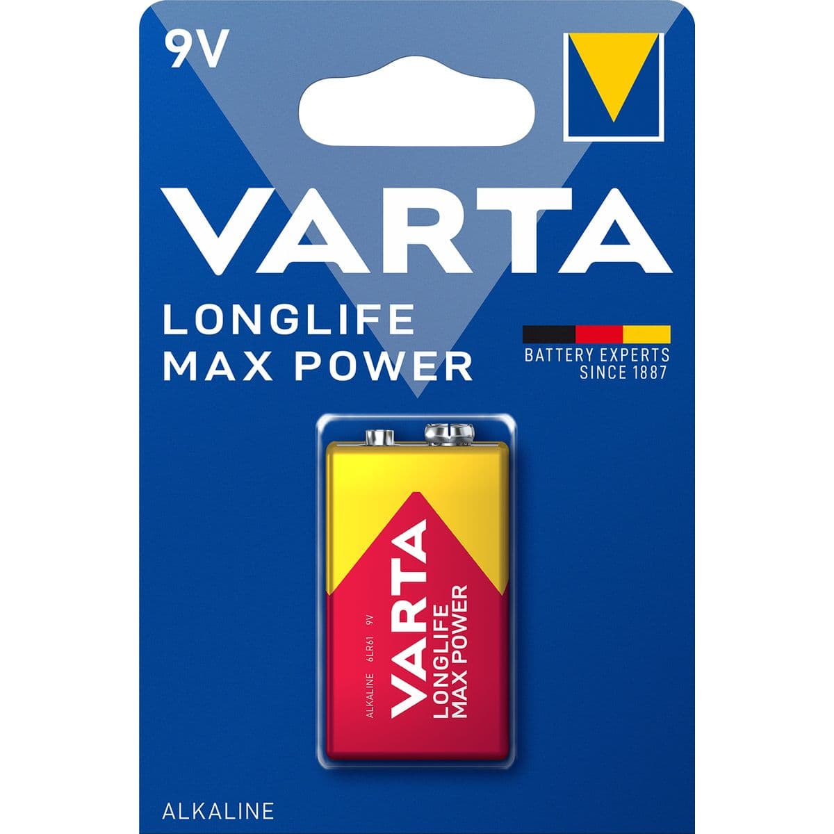 MN-1604 Longlife Max Power 9V NO.4722 — Varta