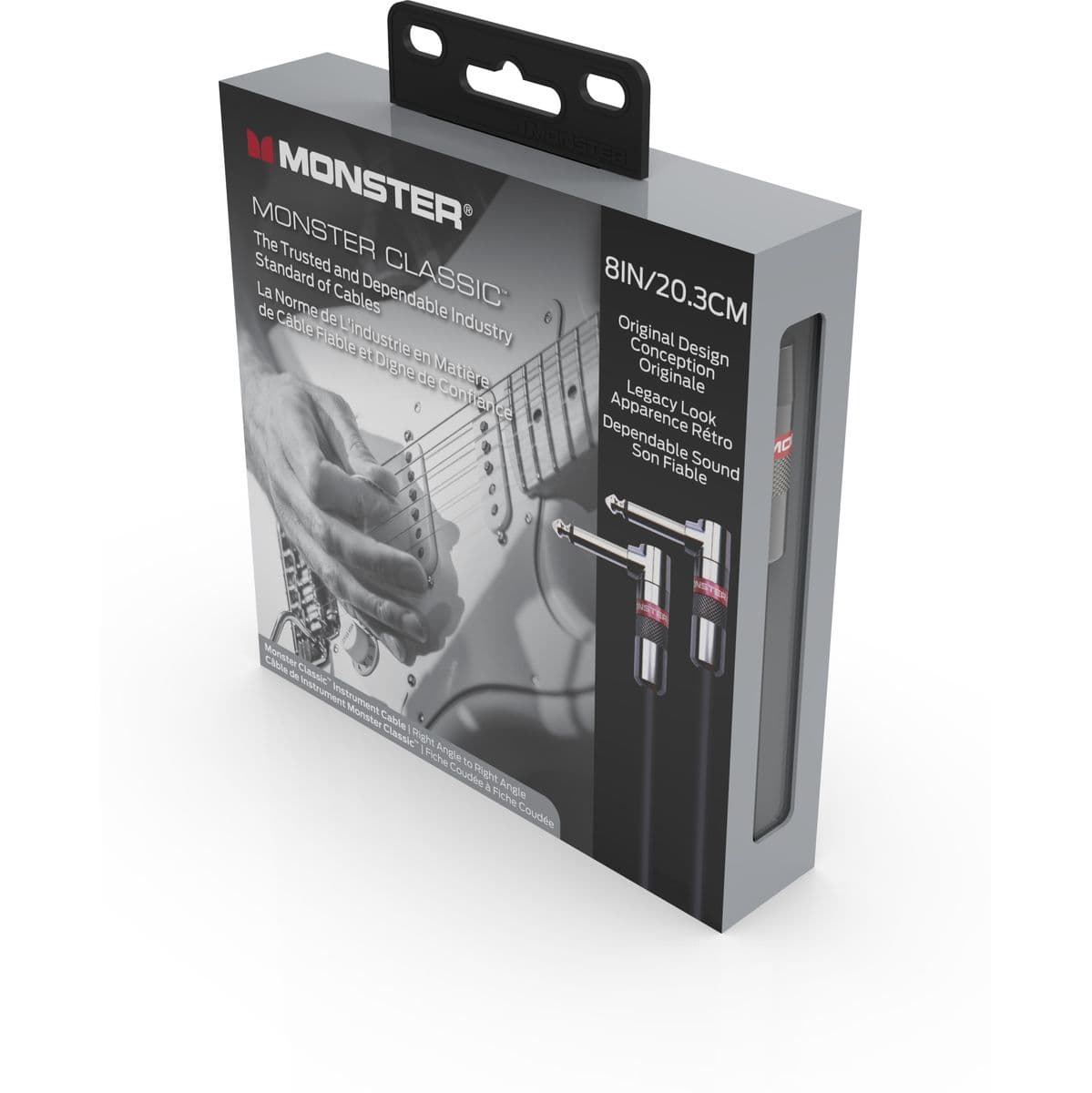 Classic Instrument 8 IN/20cm Right Angle To - Monster Classic I — Monster Cable