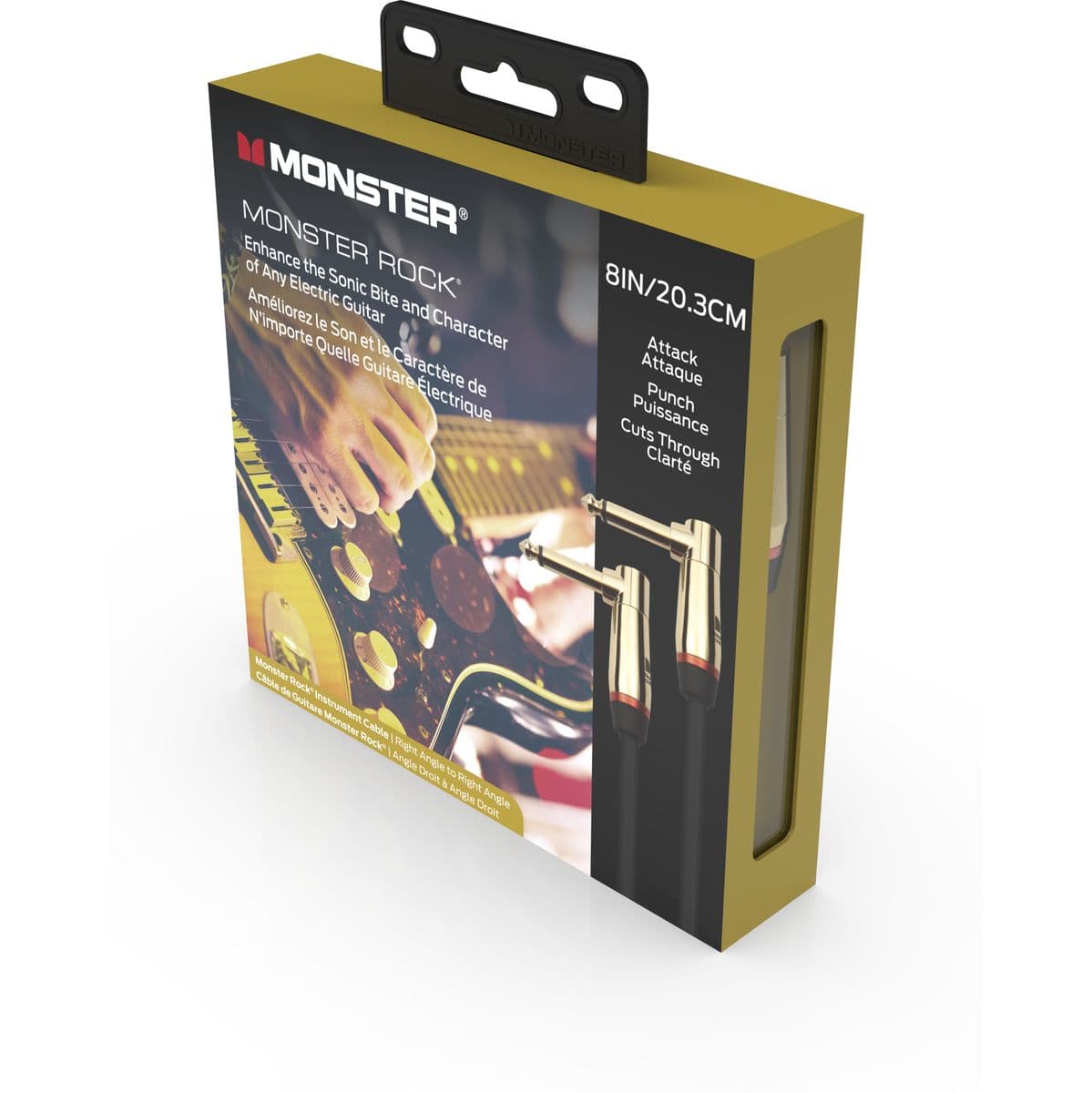 Rock Instrument 8 IN/20cm Right Angle To - Monster — Monster Cable
