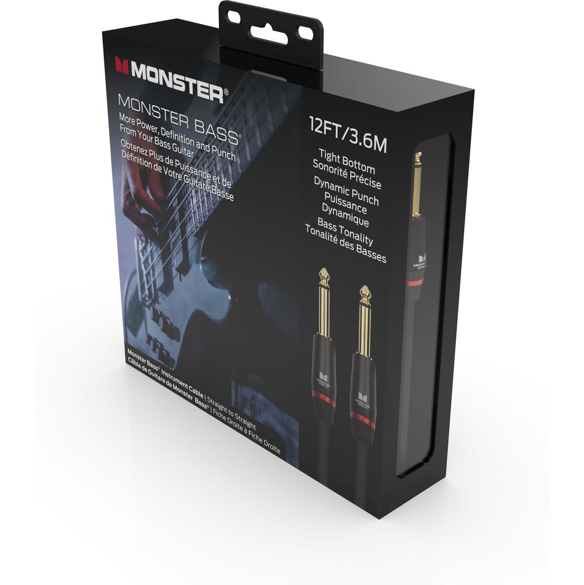 Bass Instrument 12 FT/3.6M Straight To - Monster Bass — Monster Cable