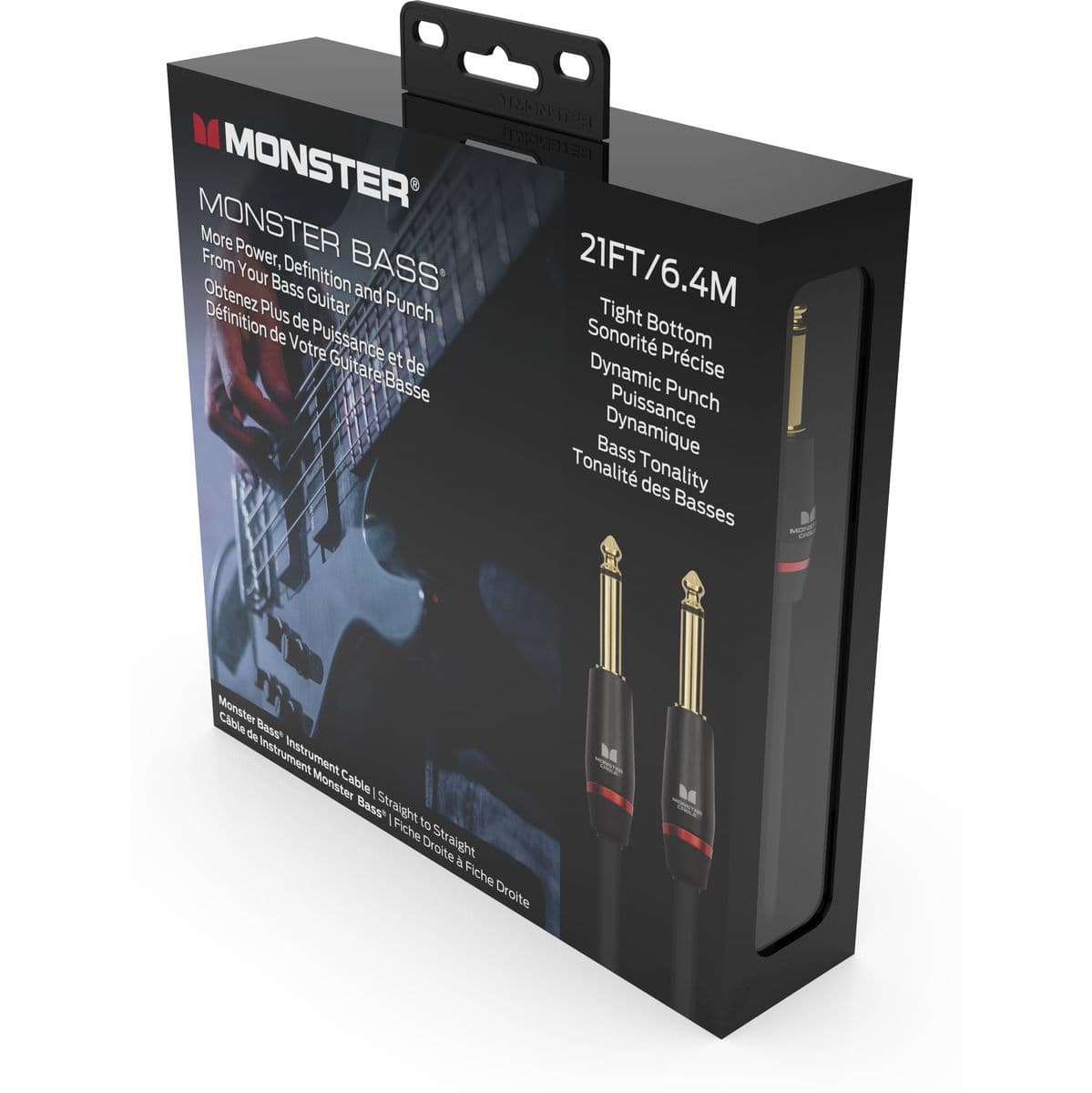 Bass Instrument 21 FT/6.4M Straight To - Monster Bass — Monster Cable